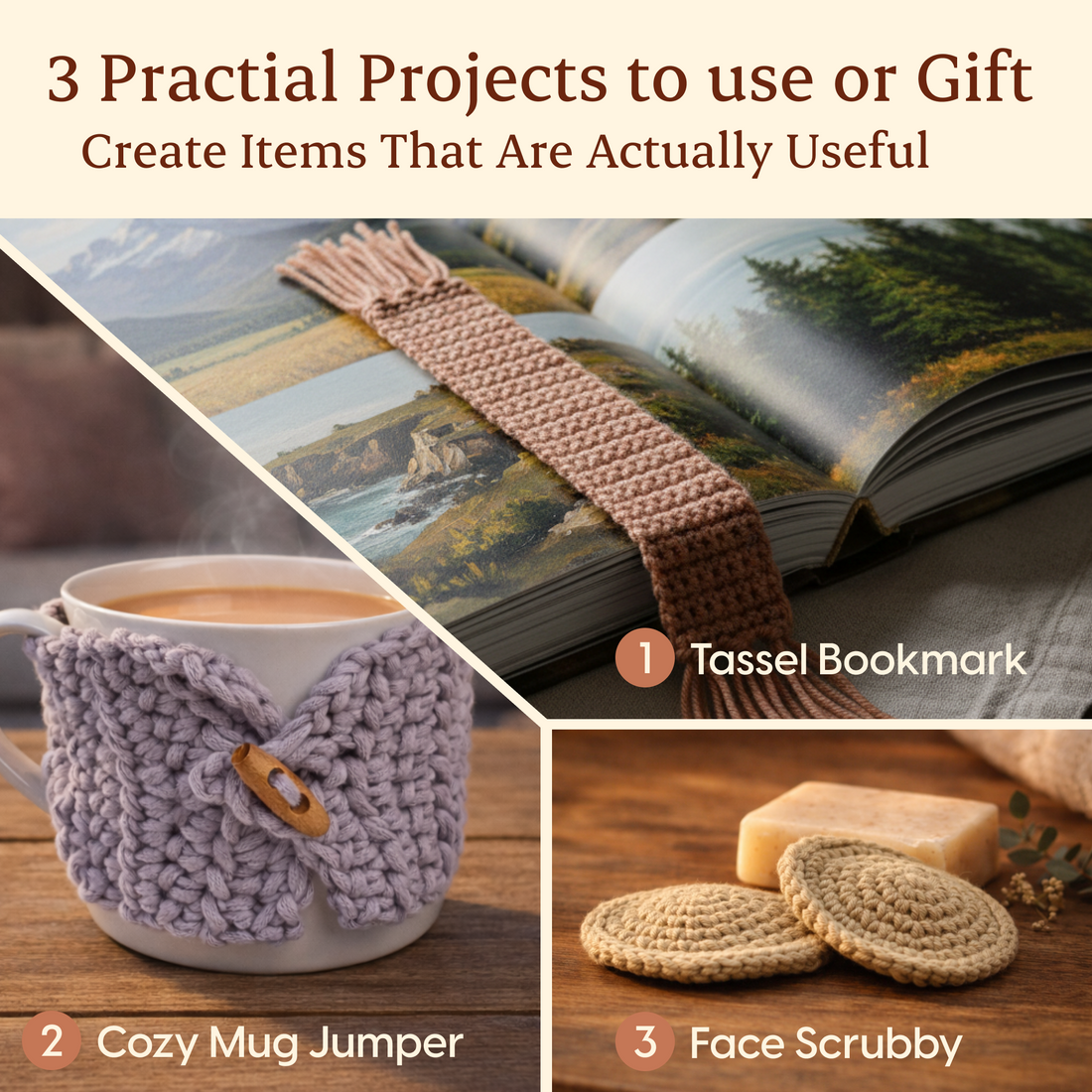 Three projects, one kit