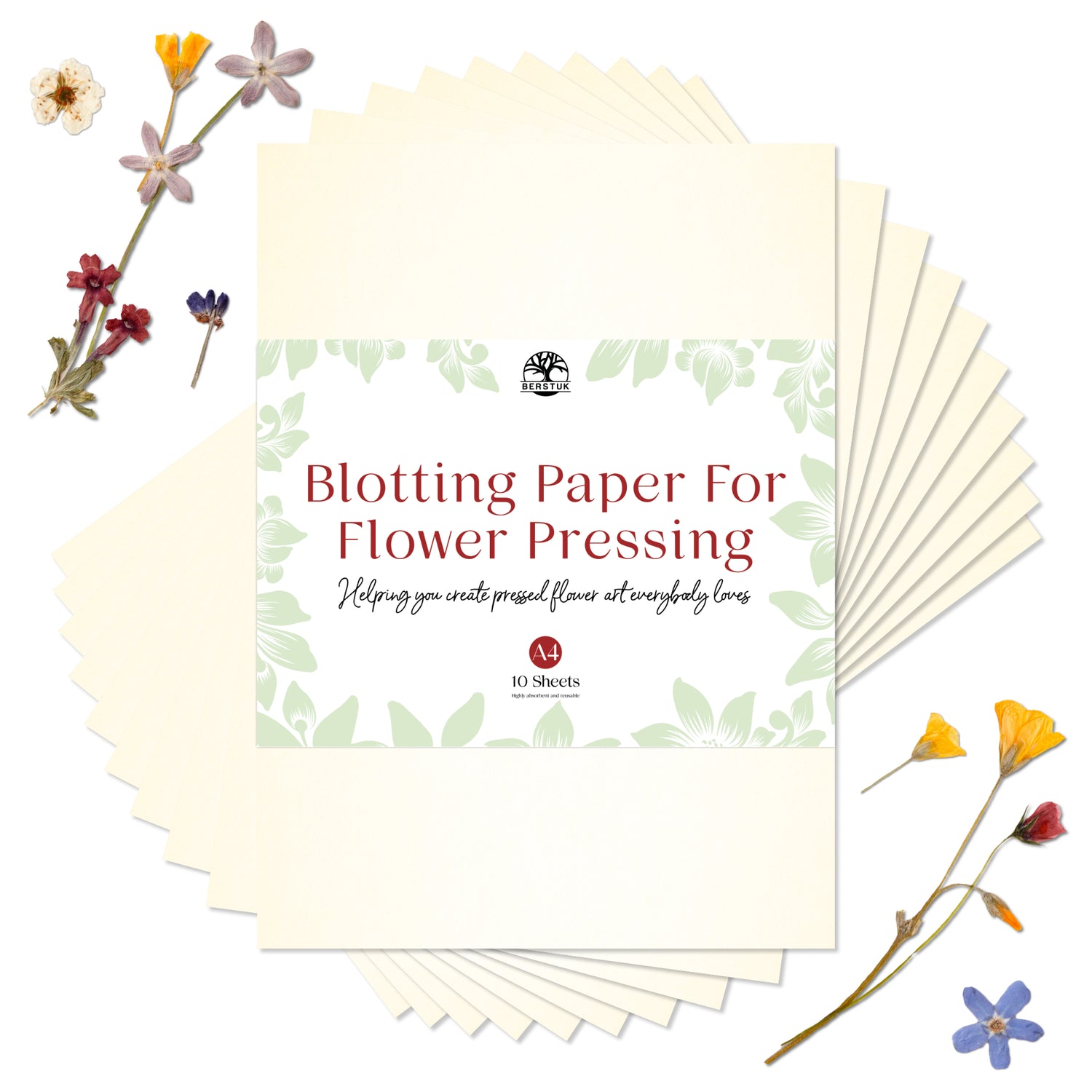 Peter Pauper Press Flowers Sticker Set 340696 – Good's Store Online