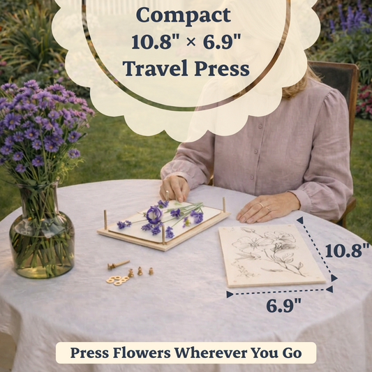 Flower Press and Blotting Paper Refill Bundle