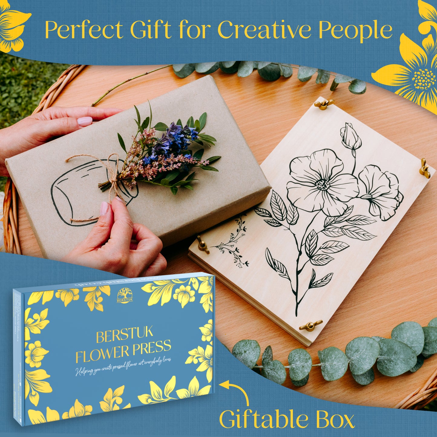 Flower Pressing Kit – Coastal Craft Collective