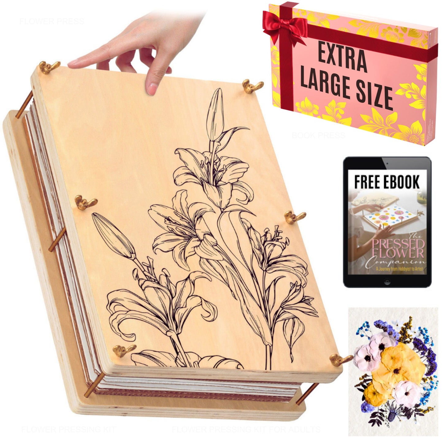 Lilabelle – Extra Large Flower Press