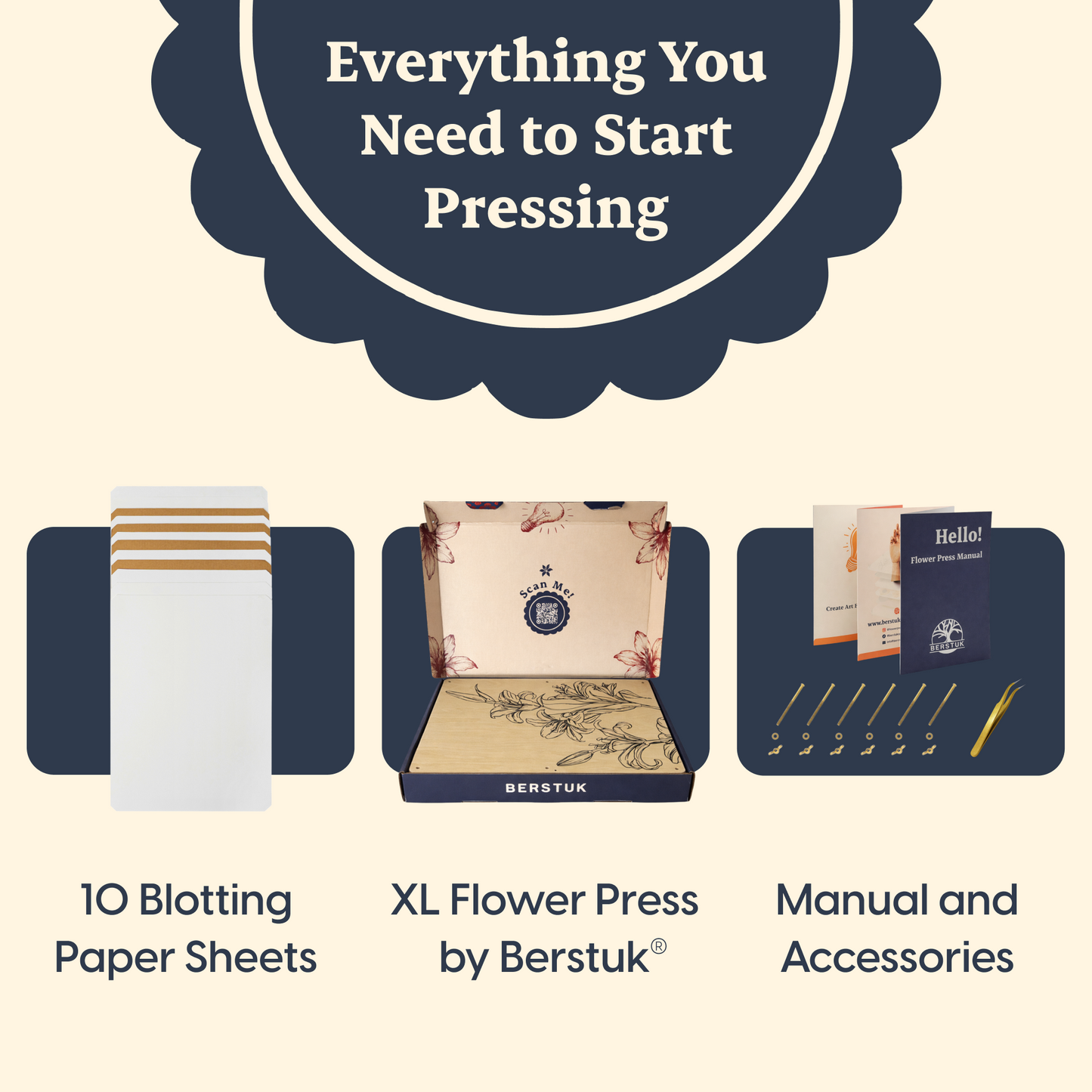 Lilabelle – Extra Large Flower Press