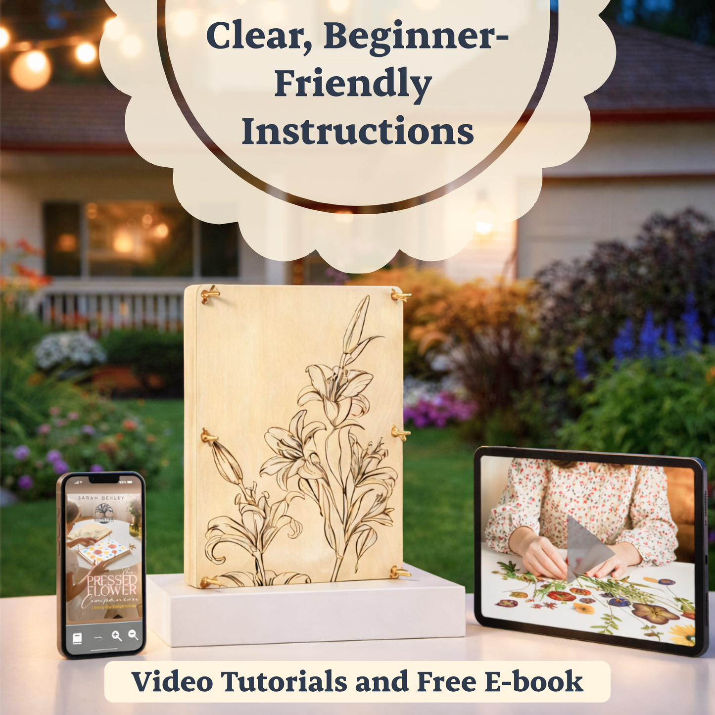 Lilabelle – Extra Large Flower Press