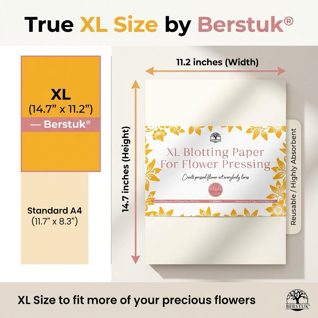 XL Flower Press + XL Blotter Paper