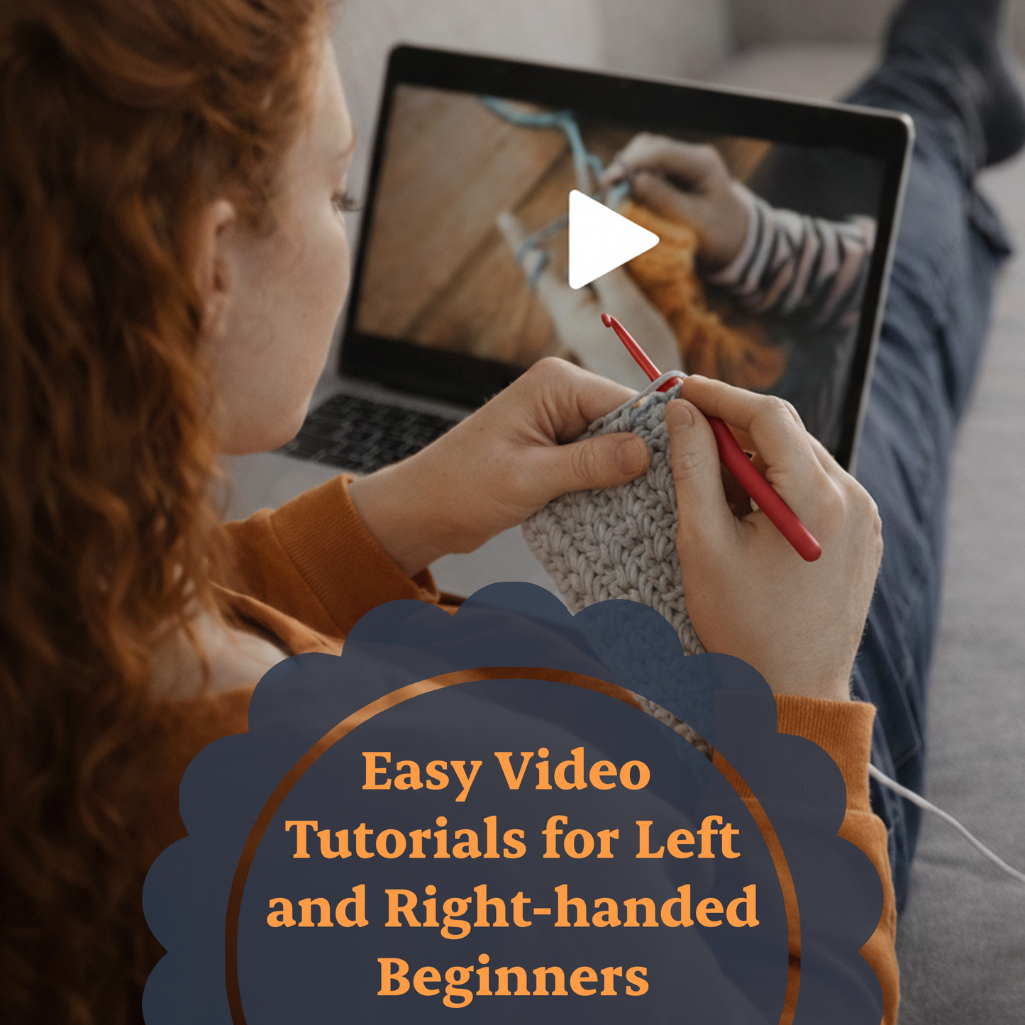 Crochet Kit for Adults - The Crochet Initiate Level 1