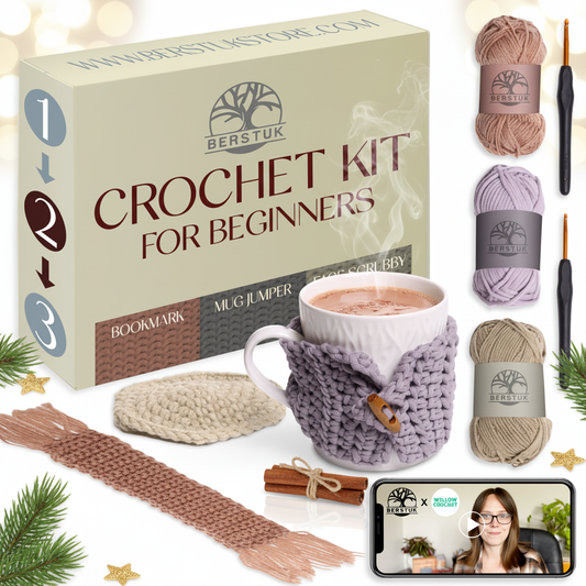 Level 2 Crochet Kit for Adults – The Stitch Sculptor