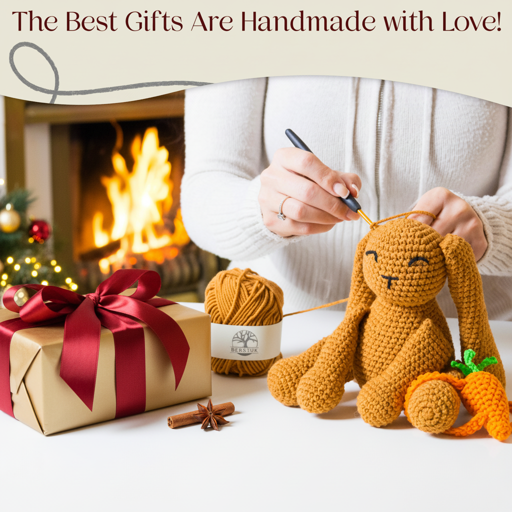 Intermediate-Friendly Crochet Kit for Adults – Benny The Bunny