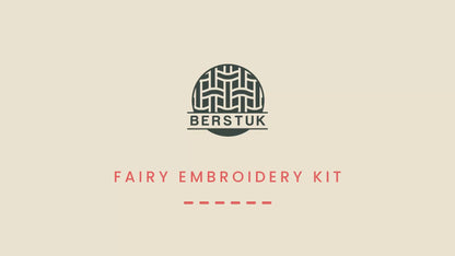 Embroidery Kit for Beginners Adults, Fairy 2-Project Starter Kit