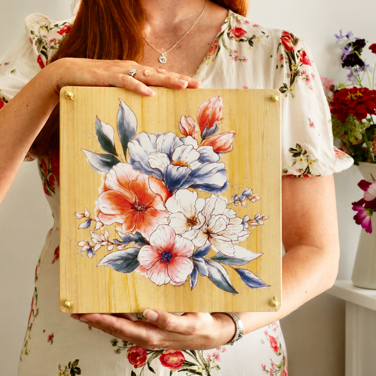 Square flower press intro
