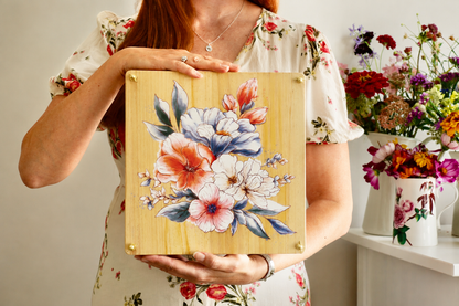Square flower press intro
